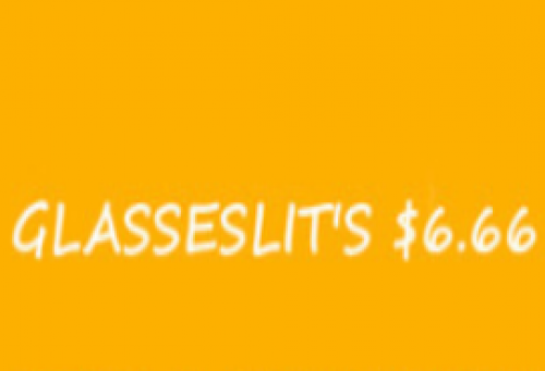 Glasseslit glasses selected from $6.66