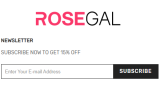 Rosegal First Purchase Discount 15% OFF