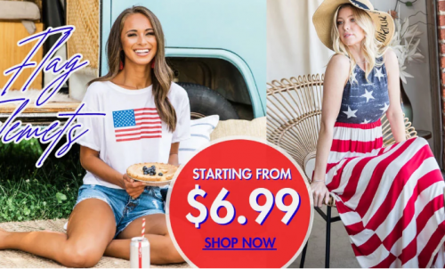 Selected clothing at Fairyseason from $5.99